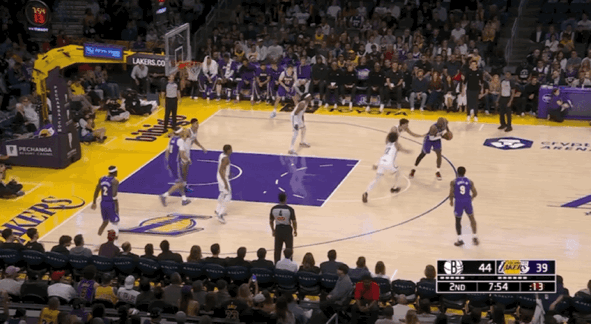 东契奇砍41分难救主 湖人主场力克篮网终结对手